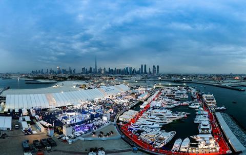 Dubai boat show_aerial