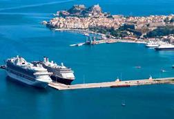 Corfu port (courtesy Corfu port Authority)
