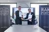 Left to right: Hans Genthe, CEO CSSB. Roy Cummins, CEO RAK PORTS.