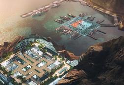 Floating marina =Aquellum in NEOM mega project