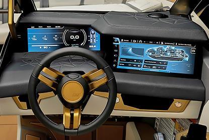 Nautique Paragon helm w PowerView U150