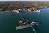 Hythe Shipyard in Southampton